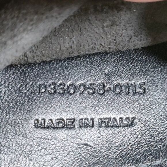 Auth Saint Laurent Calfskin Cherry Print 2way Classic Baby Duffle Bag Black Red - Picture 15 of 15